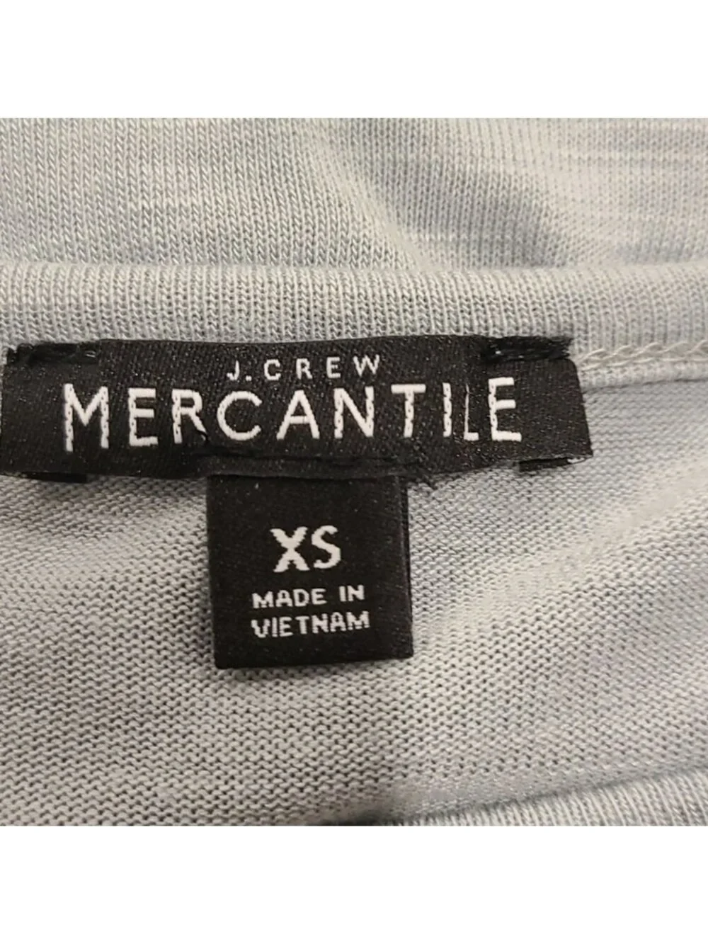 Jcrew grey/Green Heathered long sleeve